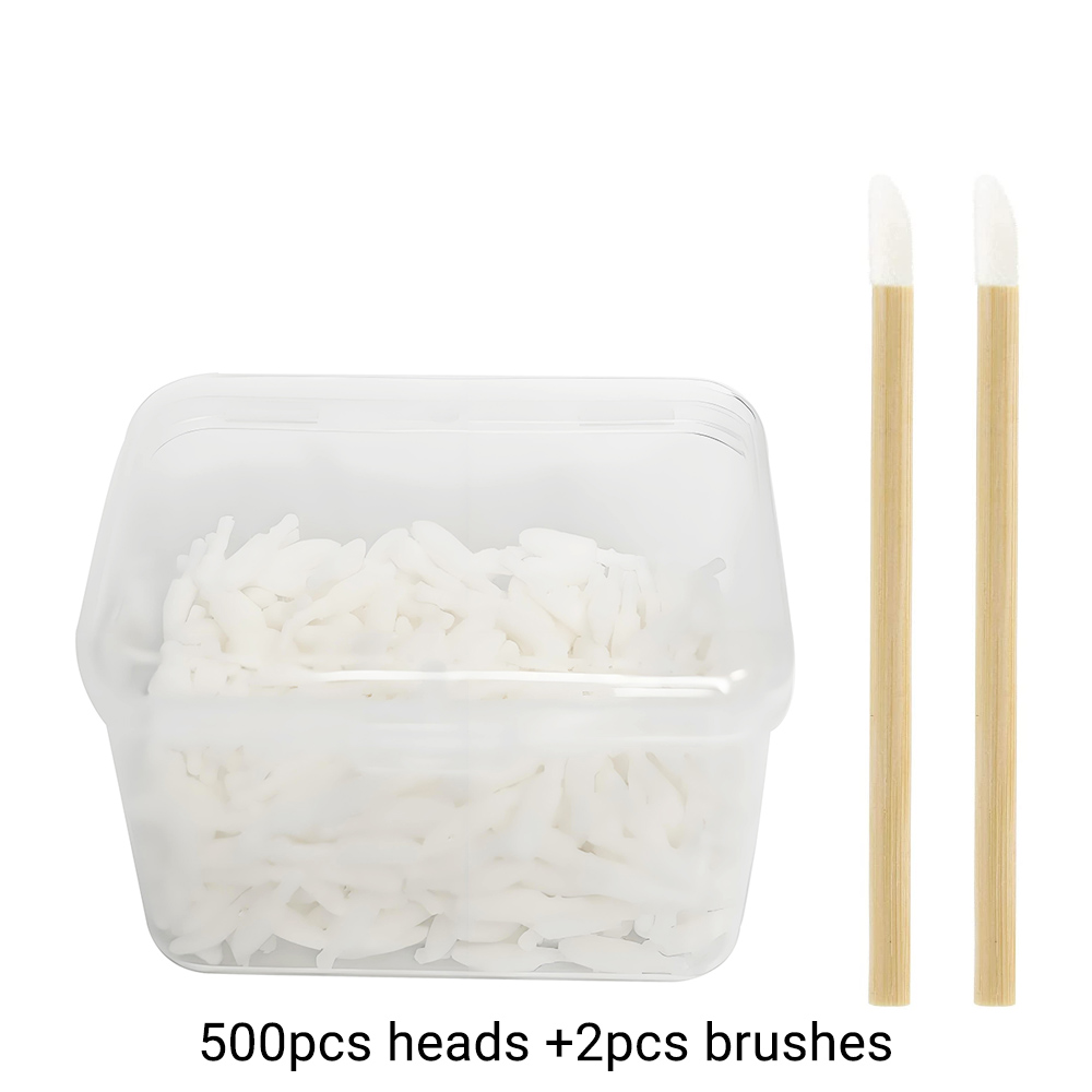 Group Head Brush - 500 pezzi monouso pennello per labbra