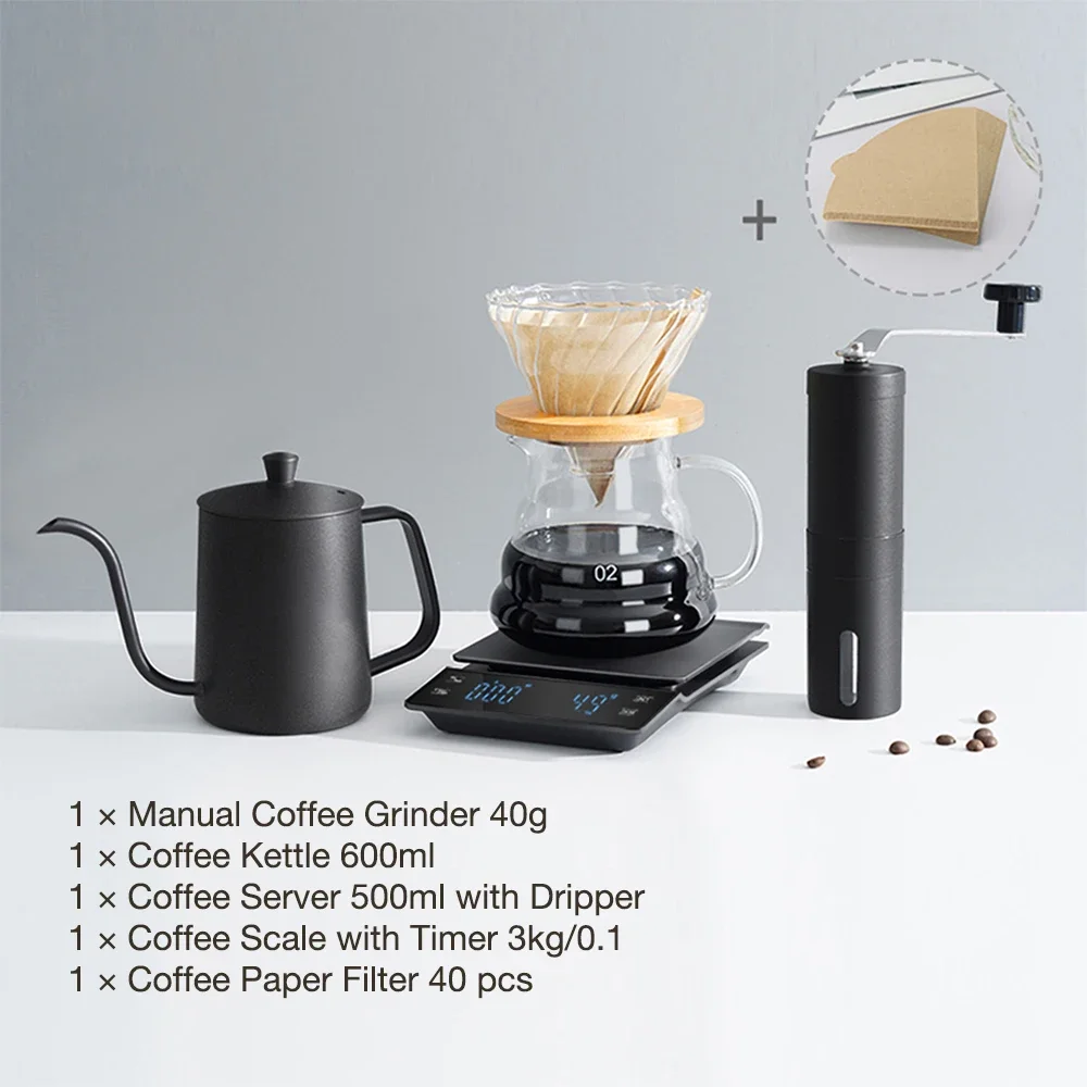 Coffee Equipment Kit - Set da caffè americano Versare sopra