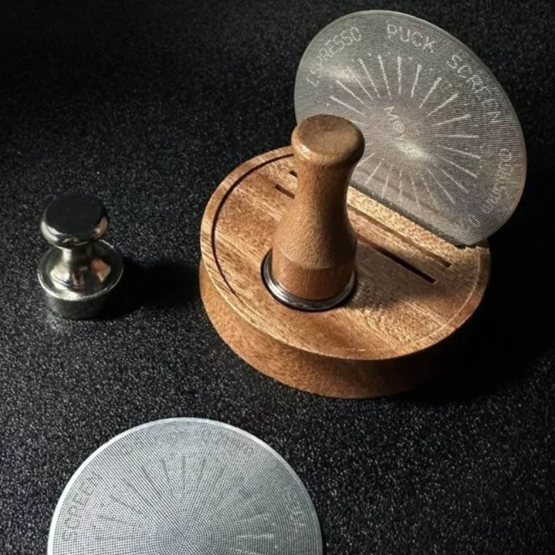 Puck Screen Mesh - Schermo per Puck Espresso con Manico