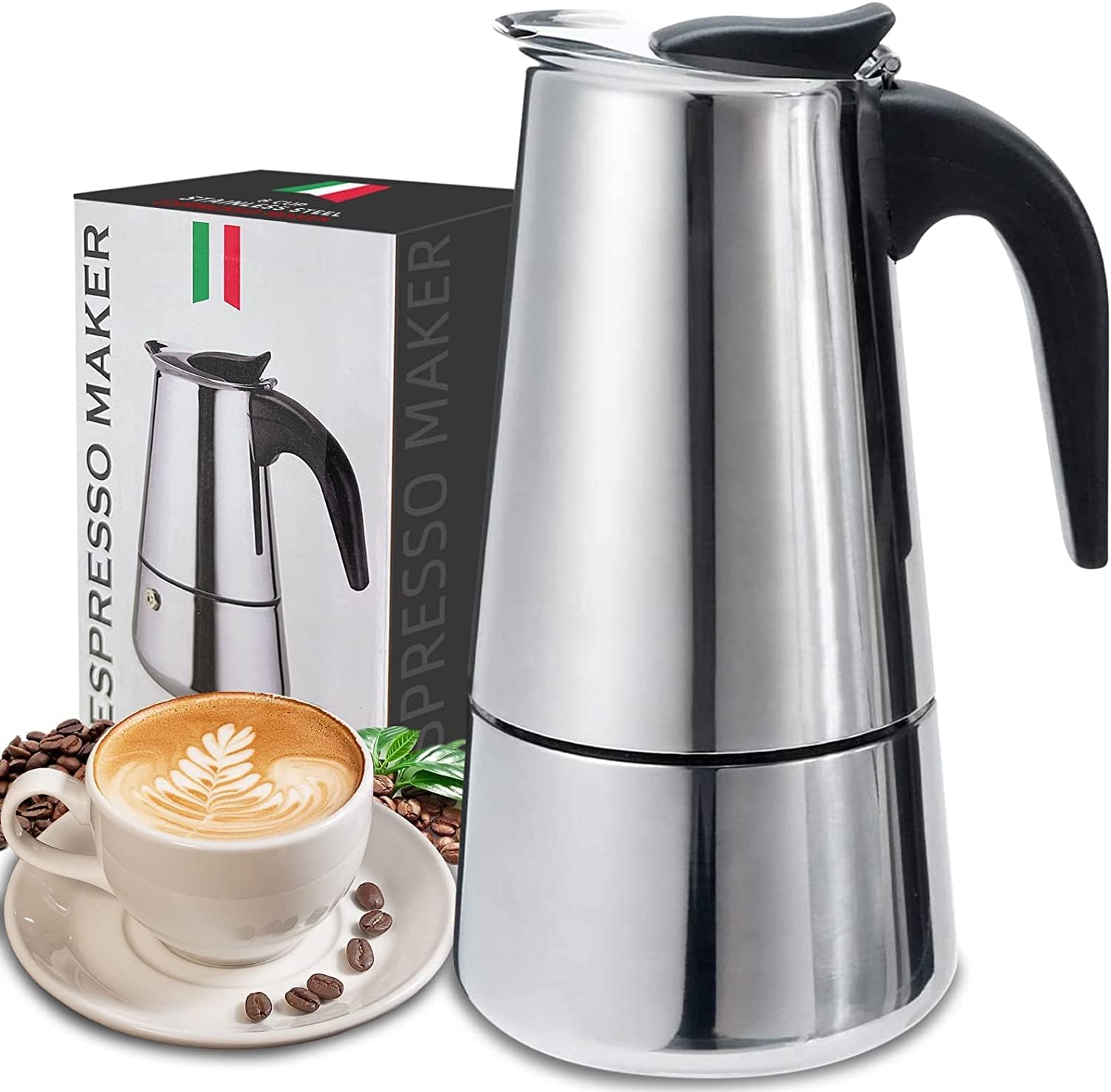 Coffee Equipment For Sale - 4/6/9 tazze Moka Pot Caffe Machine