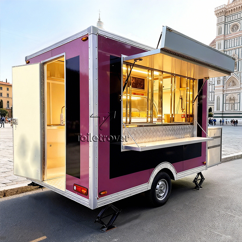 Coffee Equipment China - Food Truck Mobile da Esterno Completamente
