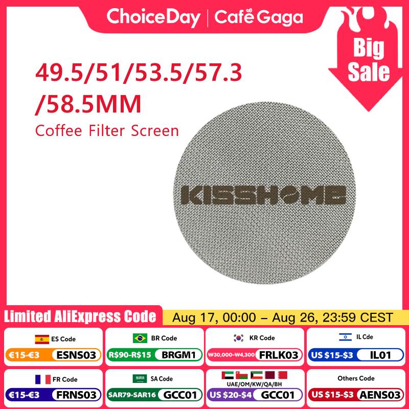 KISSHOME Espresso Puck Schermo - Puck Screen Mesh recensione e prezzo