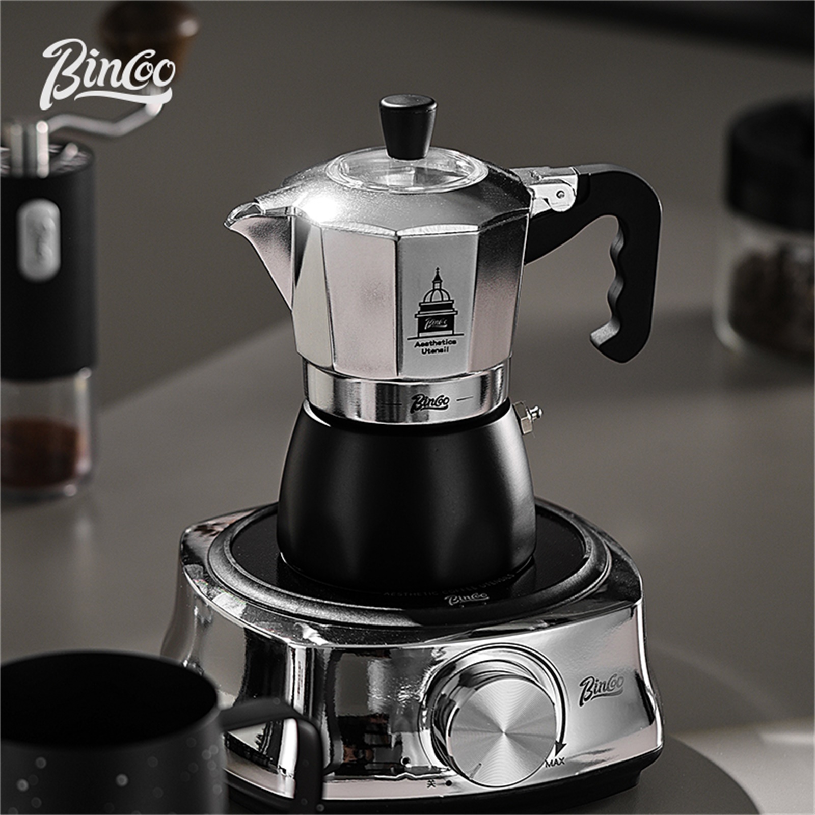 BINCOO Pentola Moka a Doppia V - Coffee Equipment For Sale recensione e prezzo